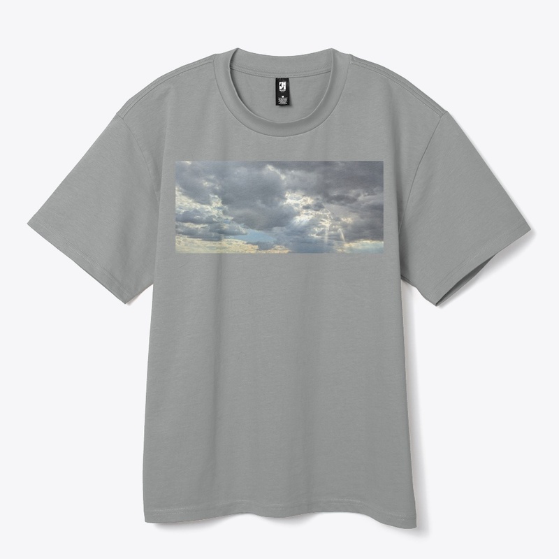 the clouds from below