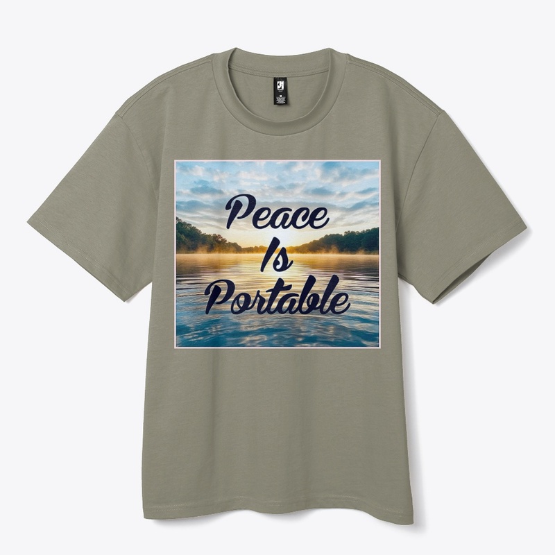 Peace is Portable Heavy T-Shirt