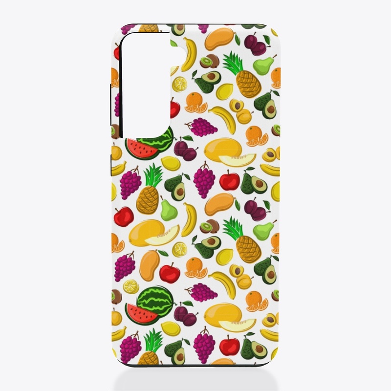 Cute And Colorful Fruity Design