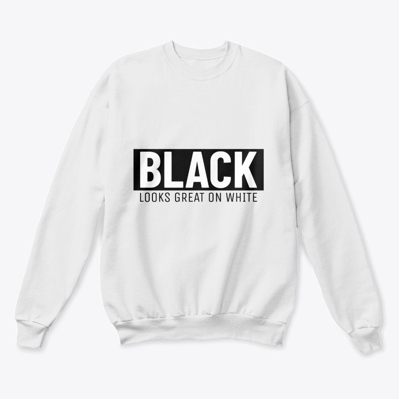 Black Looks Great On White