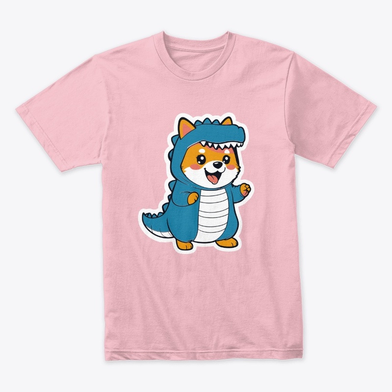 Cartoon dog  t-shirt design 