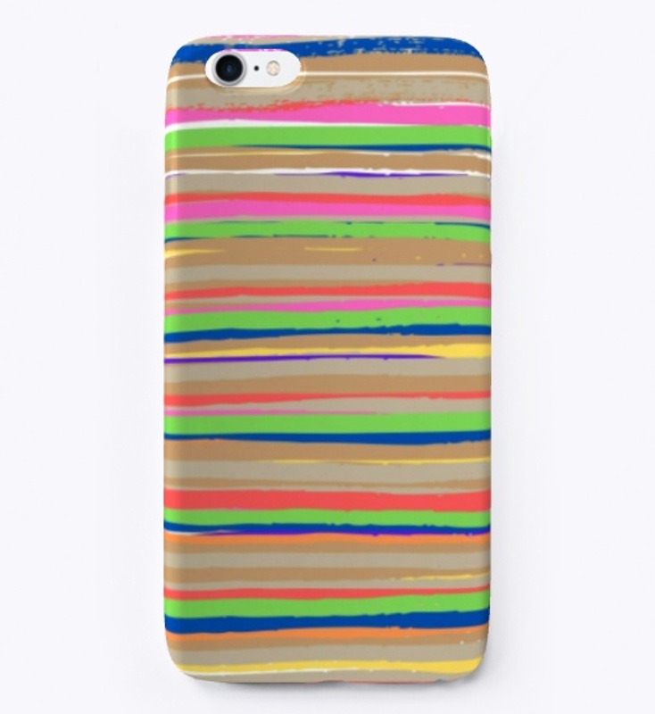 Abstract Painting Multicolor Lines Gifts