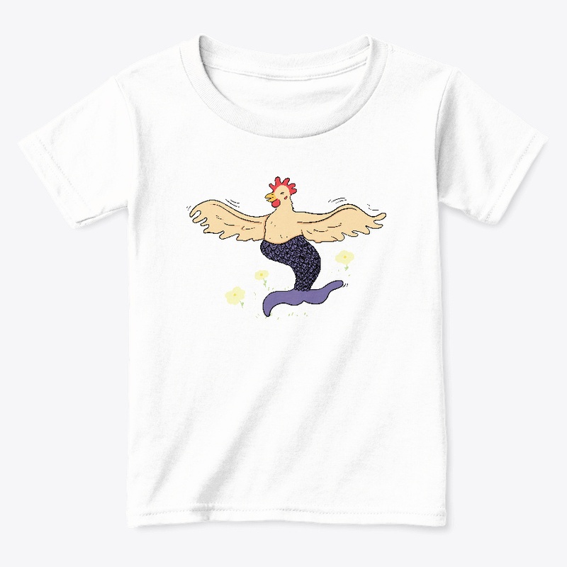 Joyful Chicken Mermaid