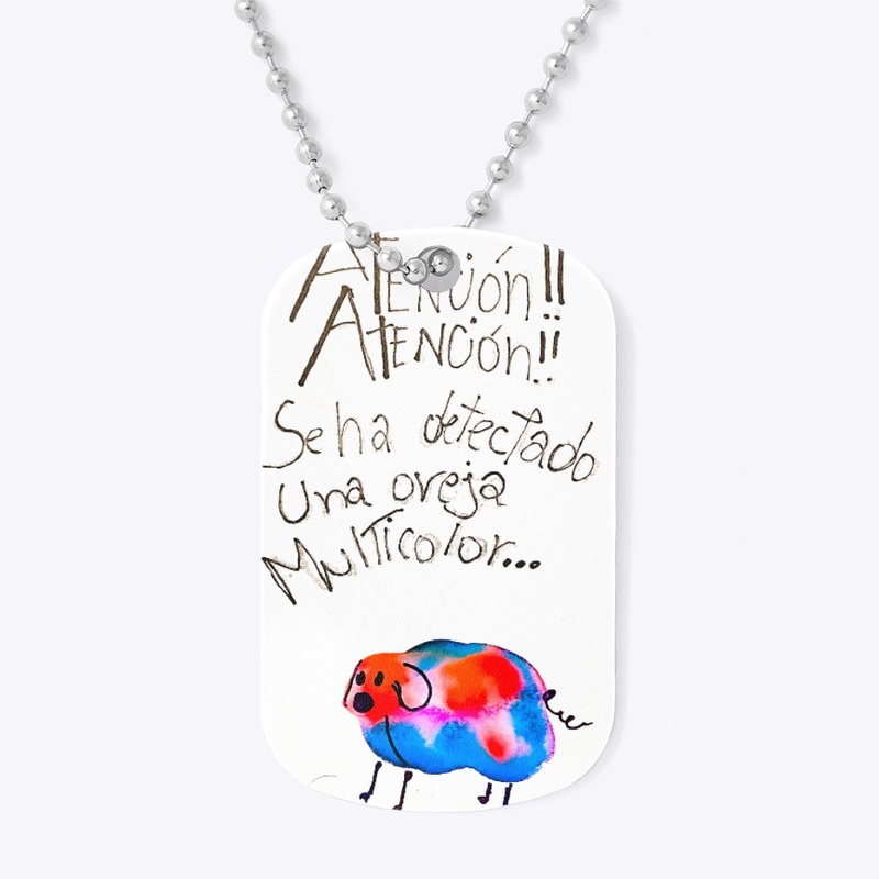  se ha detectado una oveja multicolor