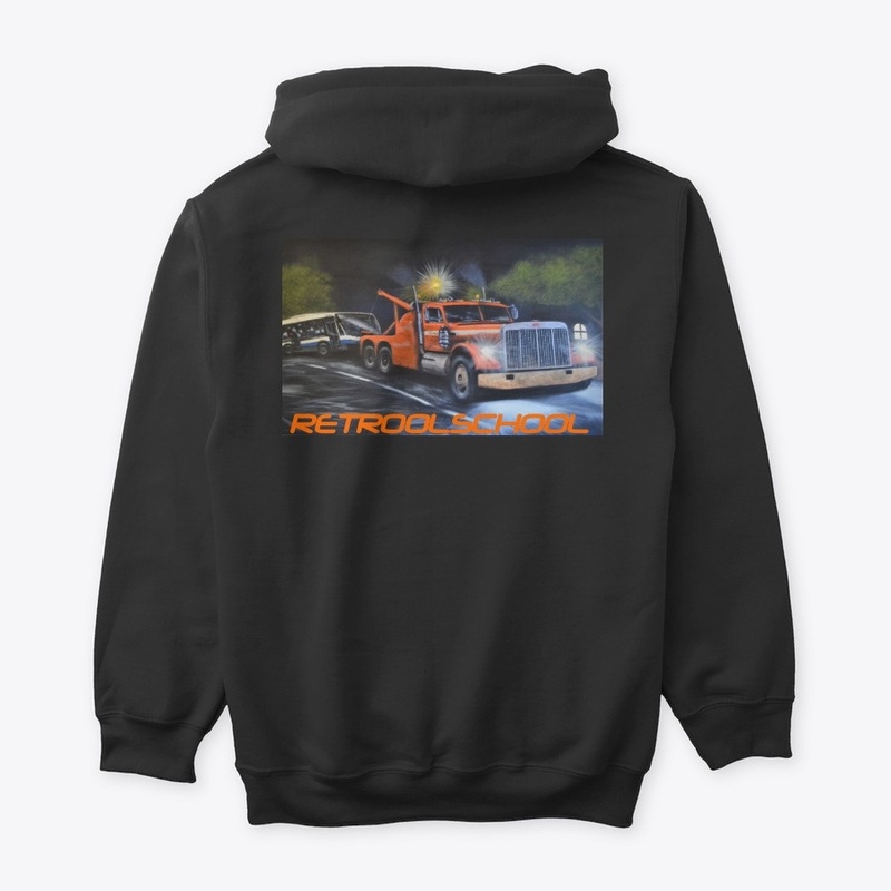 RETROOLSCHOOL ELTON McFALL TOW TRUCK ART