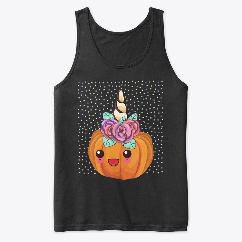 Cute Halloween Pumpkin Unicorn