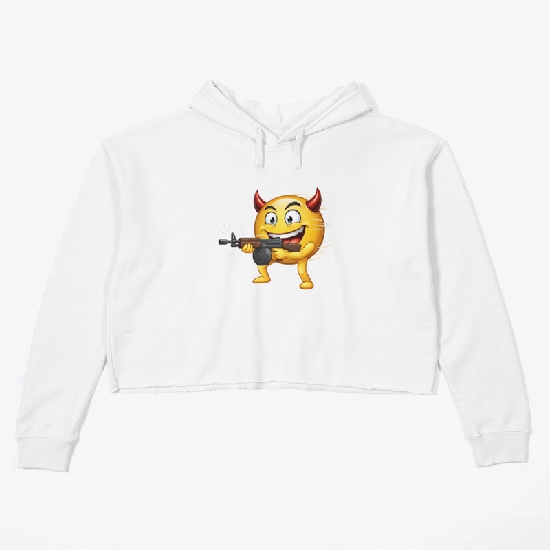 My Happy Place 2026 - Women's Crop Hoodie - Women's Crop Hoodie
