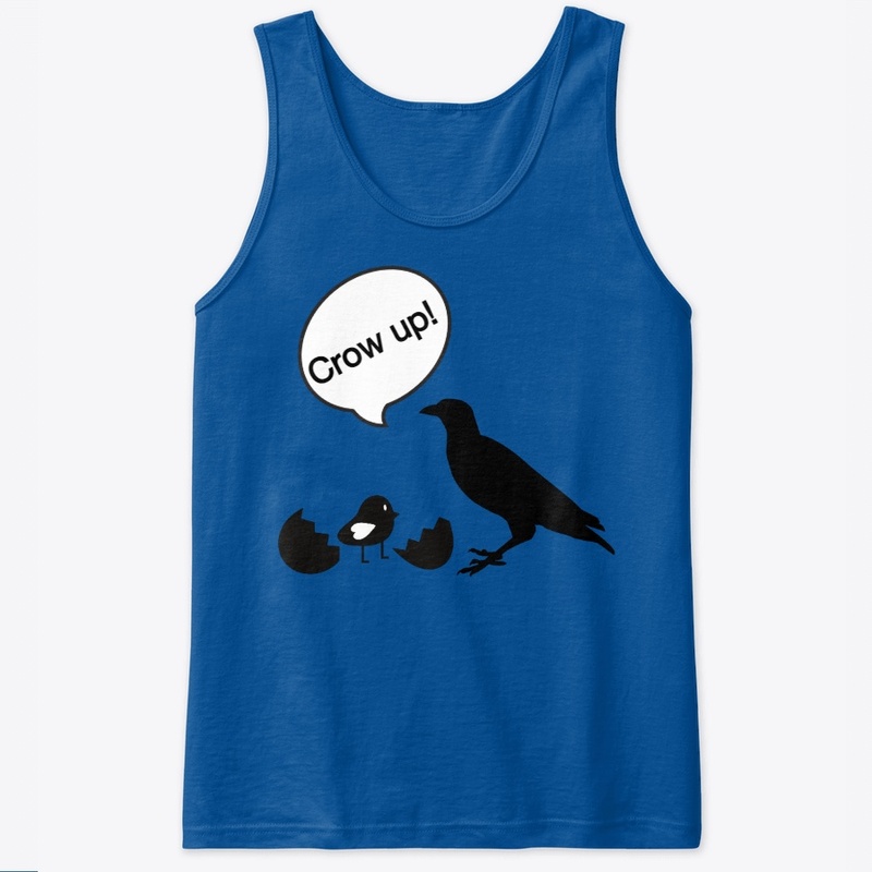 Funny crow design birds corvids
