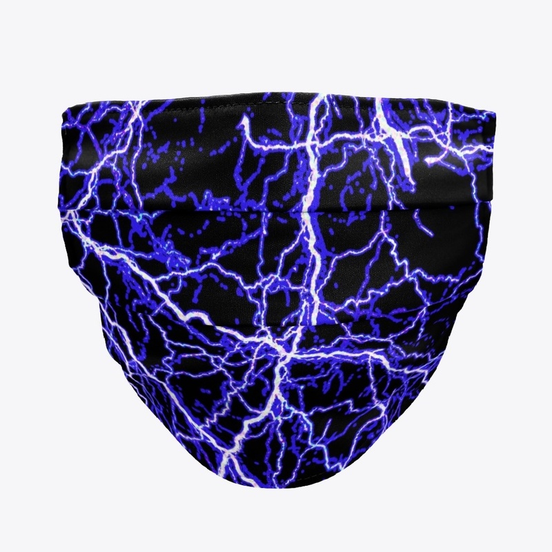Electric Blue Discharge Design