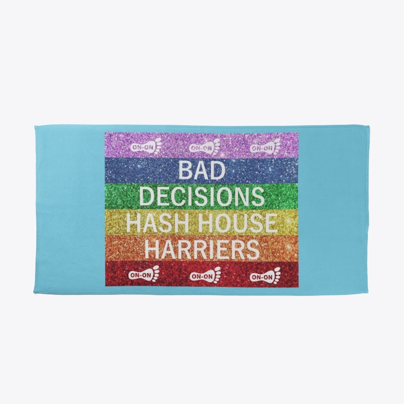Sports Towel - Glitter Rainbow