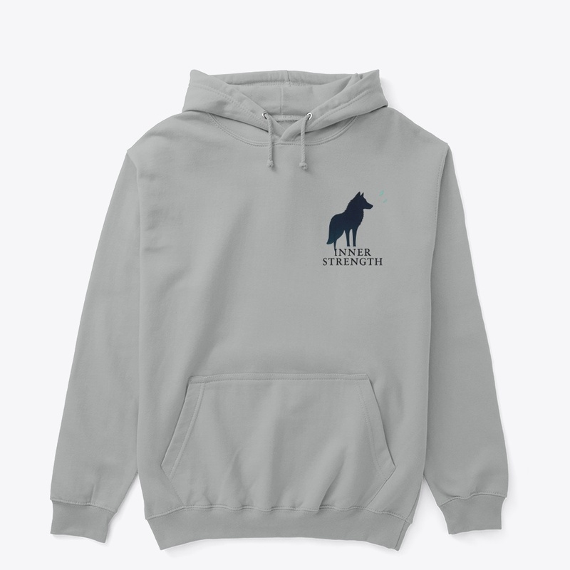 Inner Strength: Wolf Silhouette T-Shirt