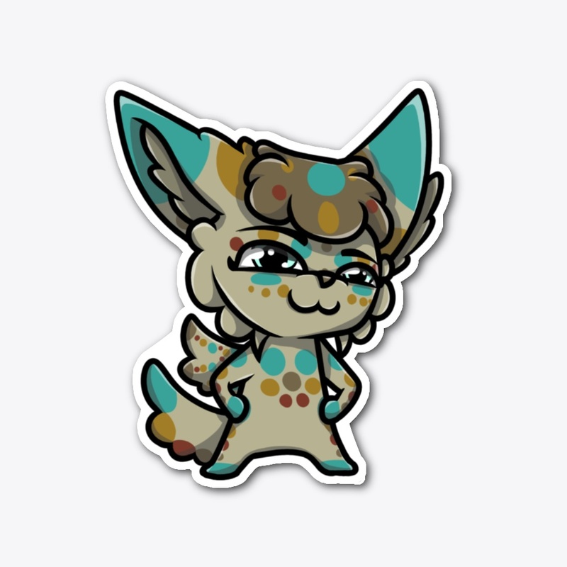 Chibi Wuffy Sticker
