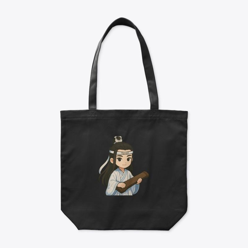 Lan Wangji Chibi Art | The Untamed Guqin