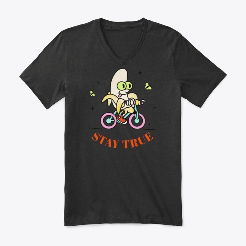 Stay True Like Bicycle Rider