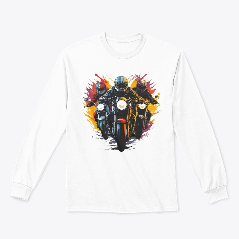 Bike Print tshirt
