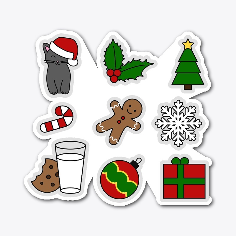 Christmas stickers