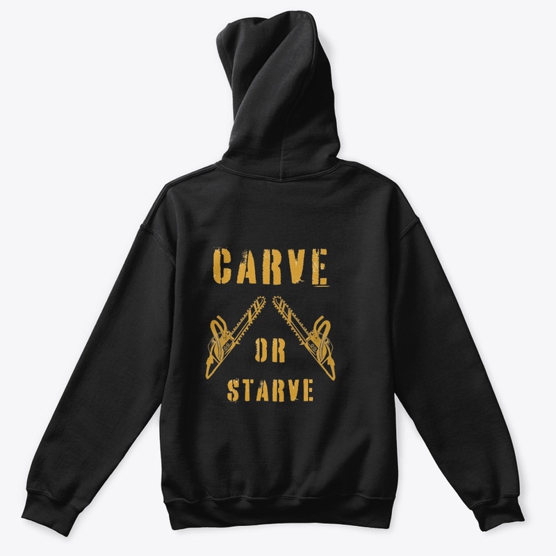 carve or starve black and gold