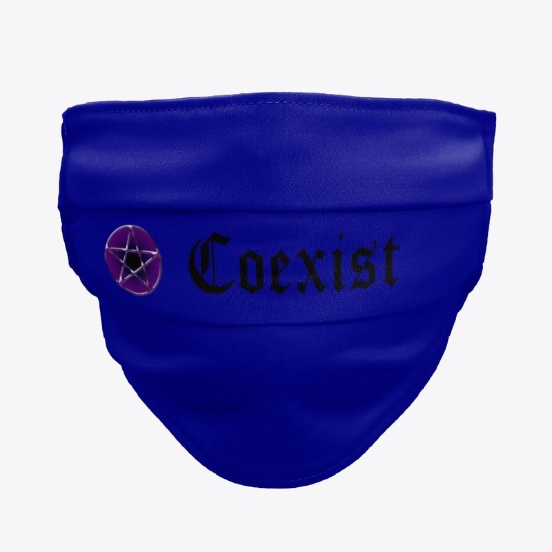 Coexist face mask