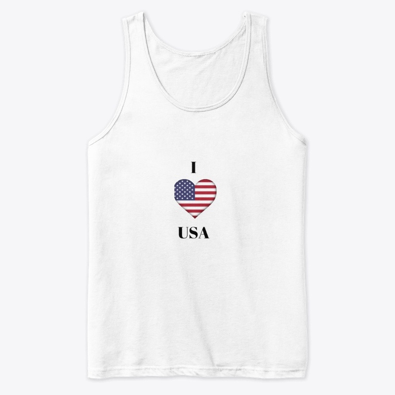 I love USA Tee - 4th of July Tee