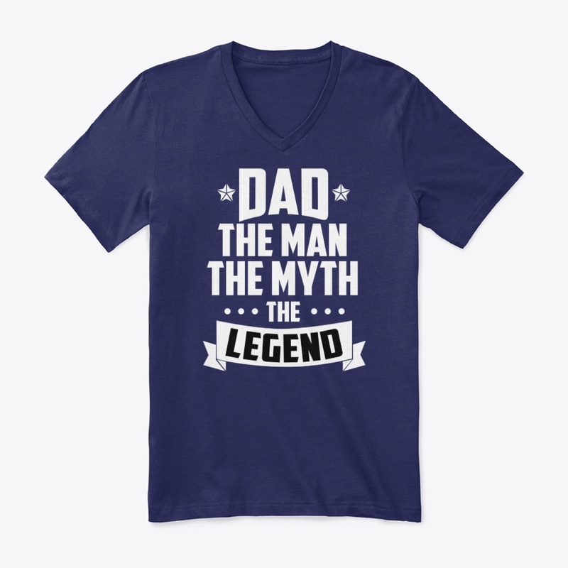 Dad Man Myth Legend Funny Daddy T Shirt