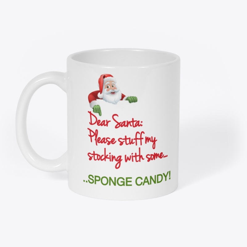 Christmas MUG Sponge Candy