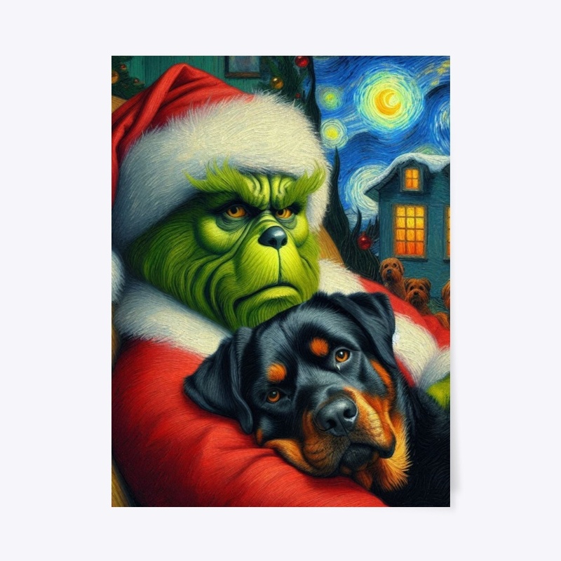 A Rottweiler's Christmas Eve