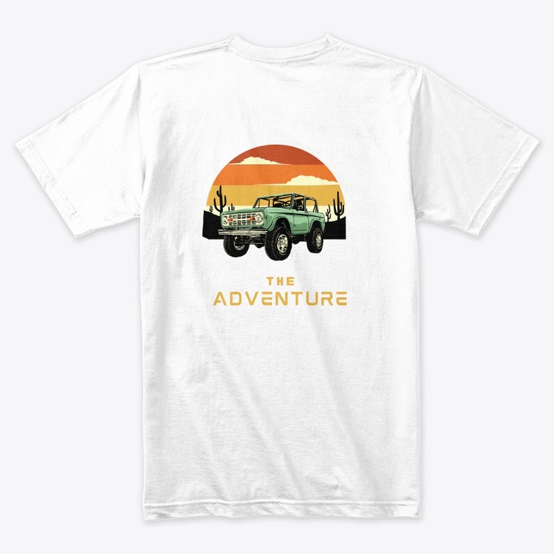 "The Adventure": Vibrant Graphic T-Shirt