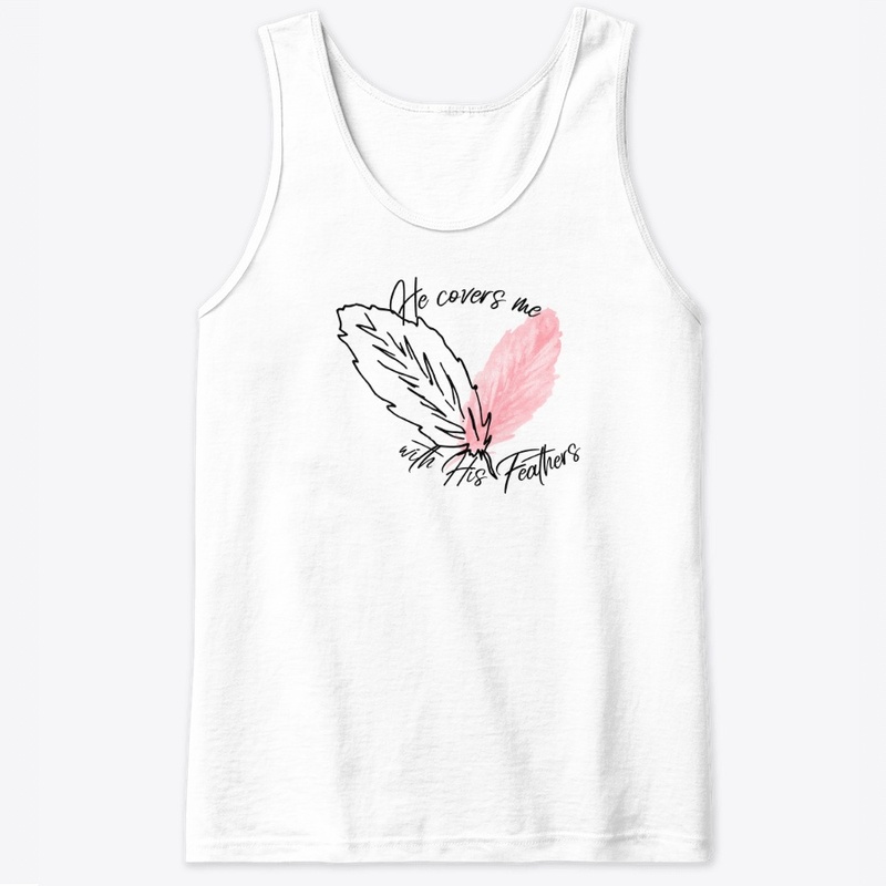 He covers me with His wings