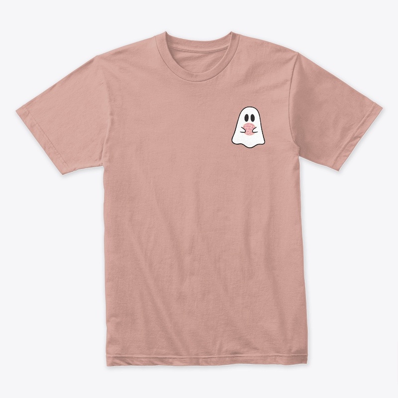 Ghost with a Pink Concha