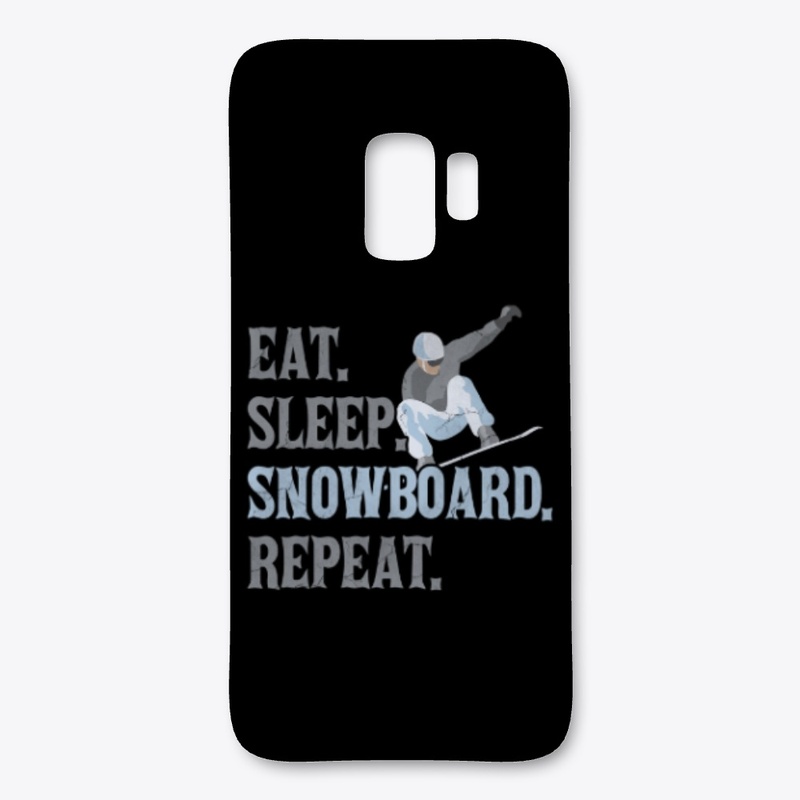 Eat Sleep Snowboard Repeat