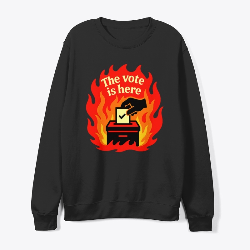 Custom Vote Graphic|Vote Tee,Bold Voting