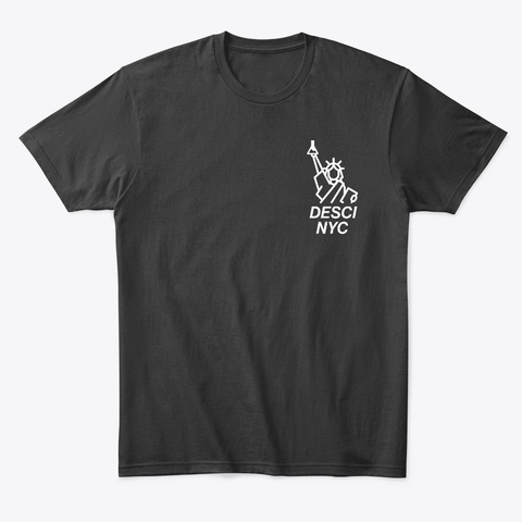 De Sci Nyc T Shirt Black Camiseta Front