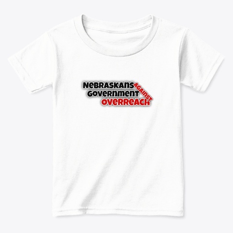 Nago White  T-Shirt Front