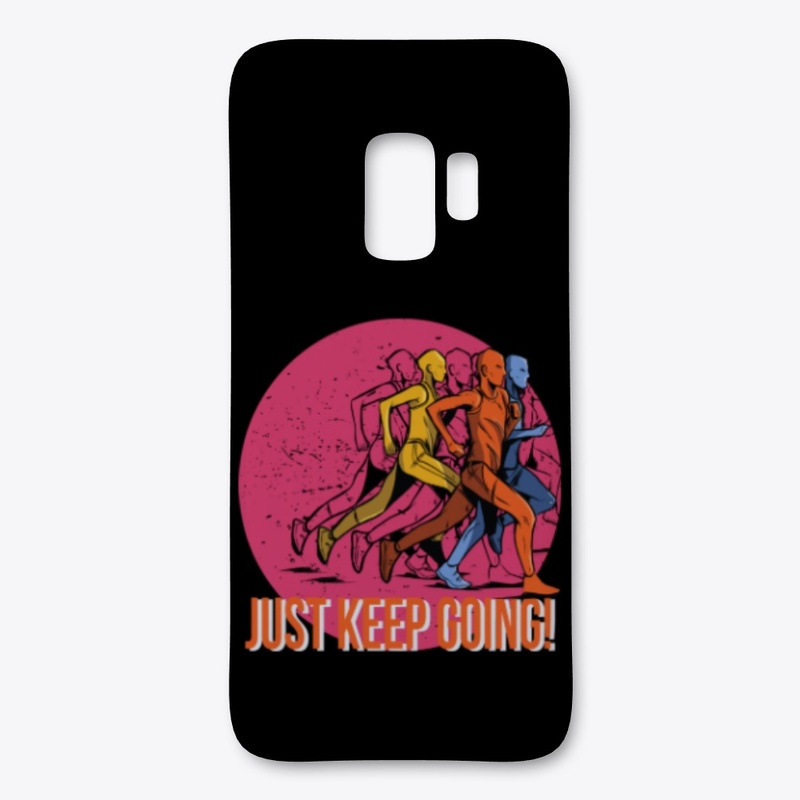 Just Keep Going Running Gift For Runner