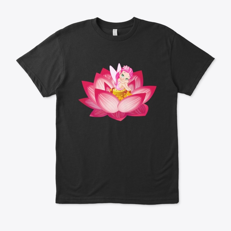 Cute Fairy Water Lily Design