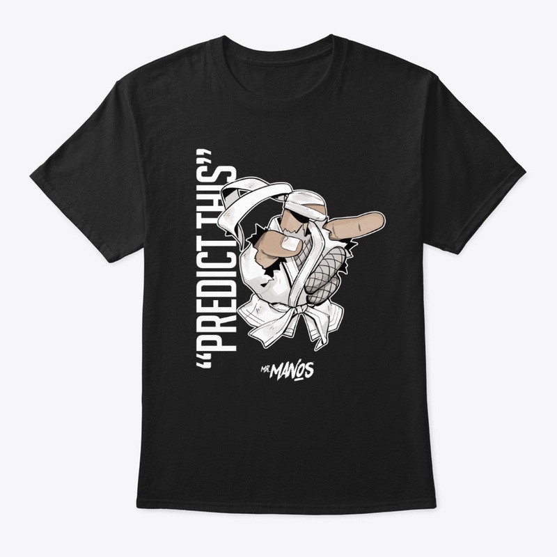 "Predict This" White Ninja T-Shirt