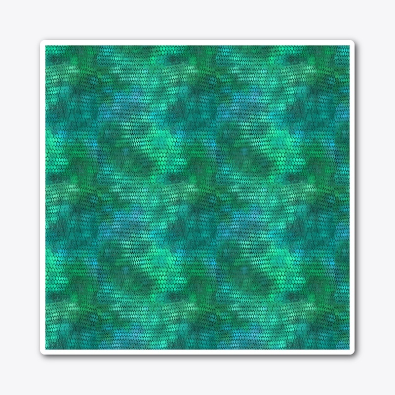 Blue Green Dragon Scales