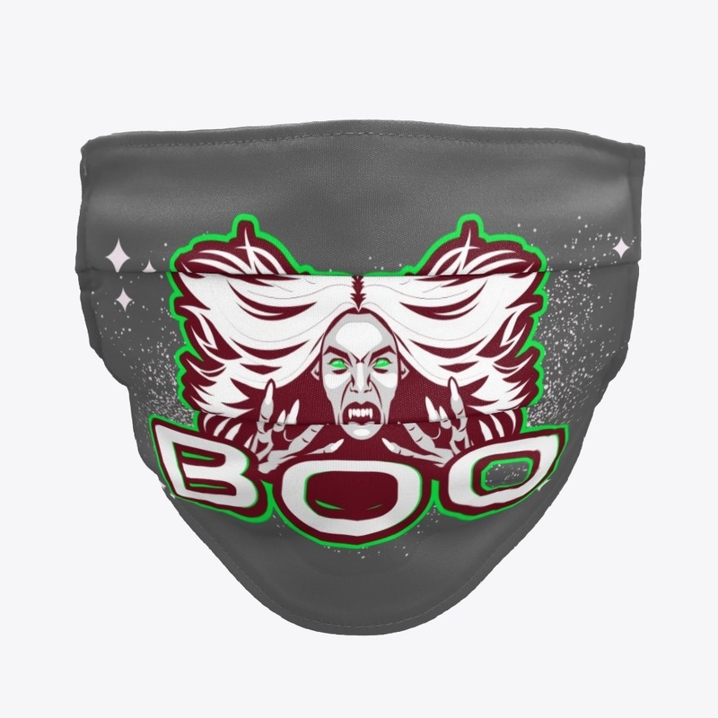 Halloween Face Mask (Witch#2)