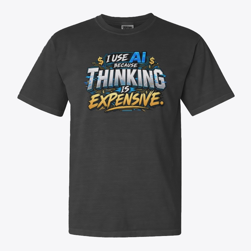 I USE AI BECAUSE THINKING IS EXPENSIVE