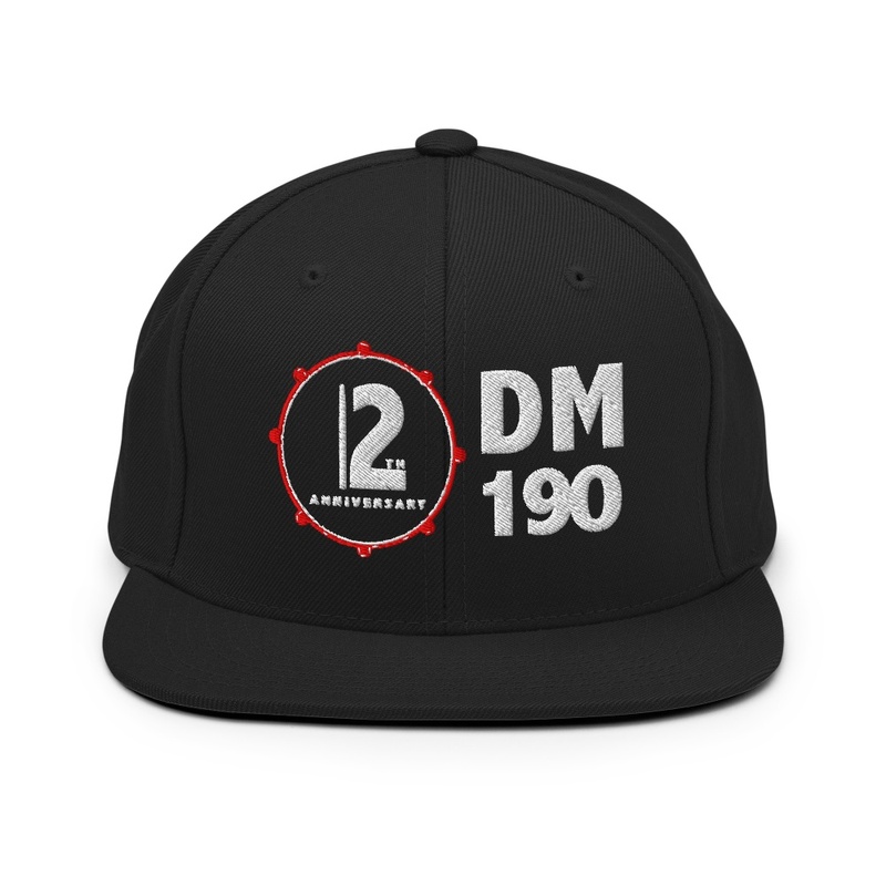 DM190 12th Anniversary Snapback Hat