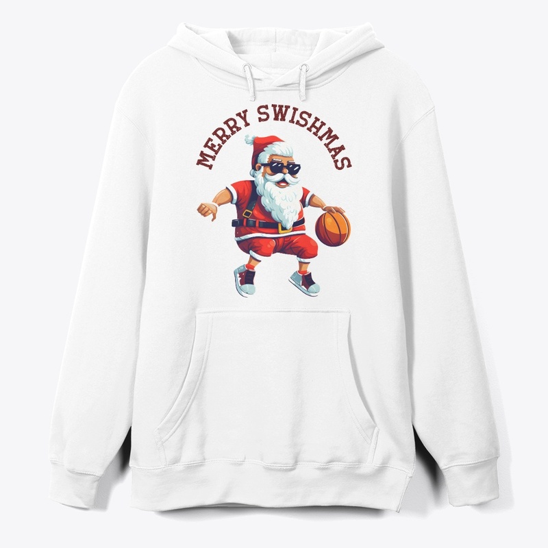Merry Swishmas Santa Basketball