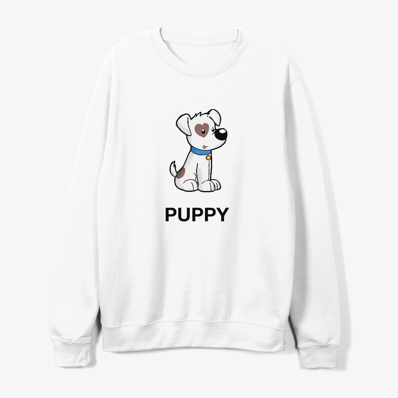 adorable cartoon puppy