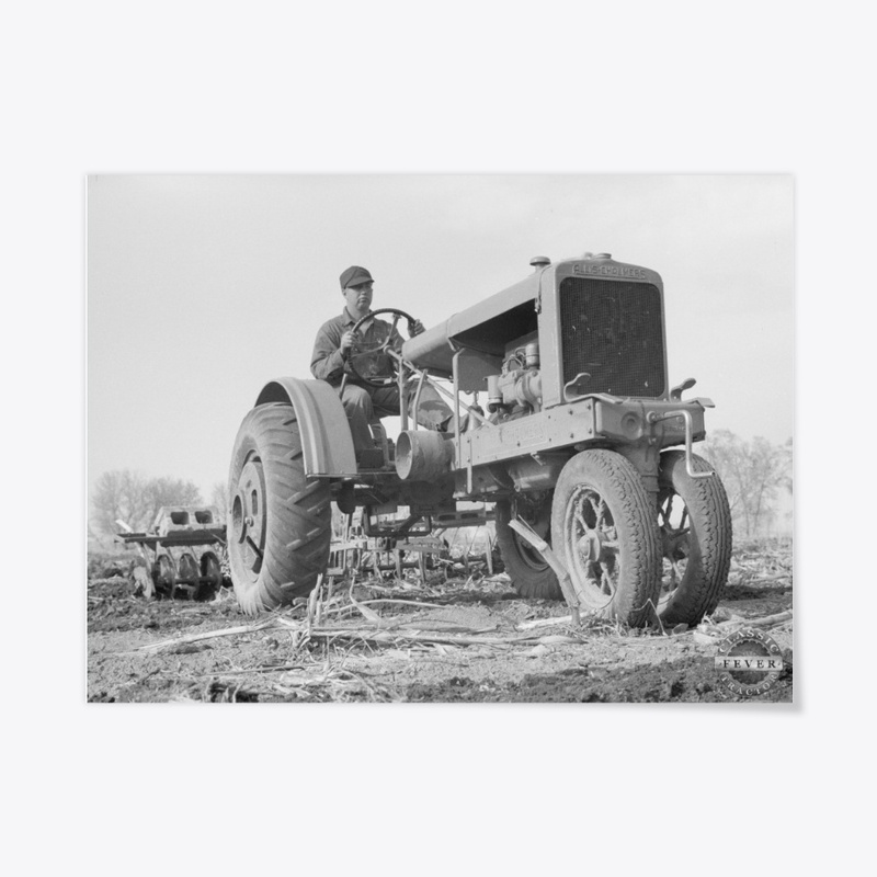 Allis-Chalmers Model WC Disking in 1940