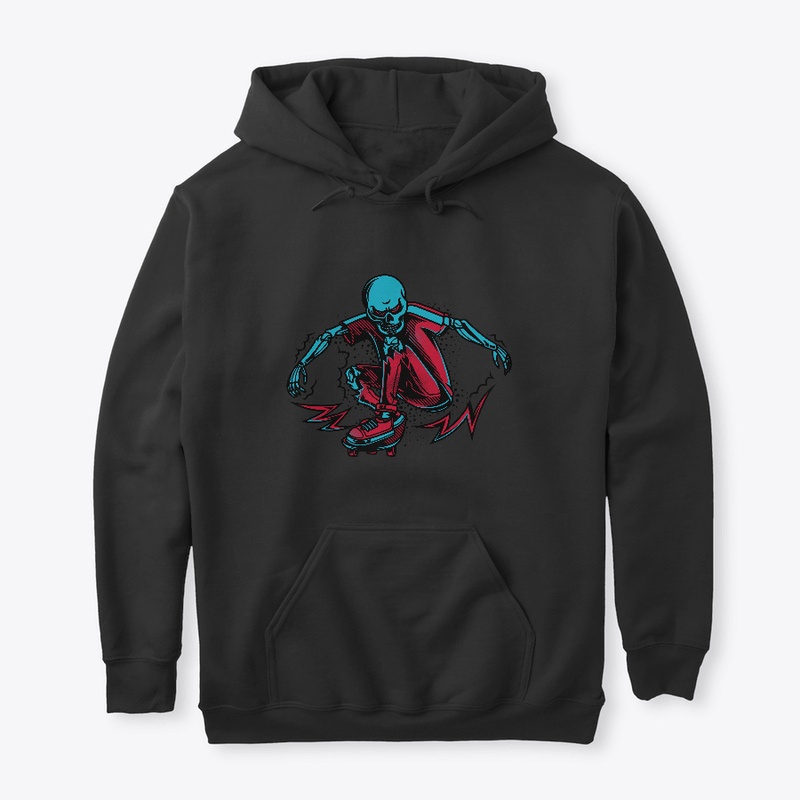 Skeleton Skateboarder Streetwear Apparel