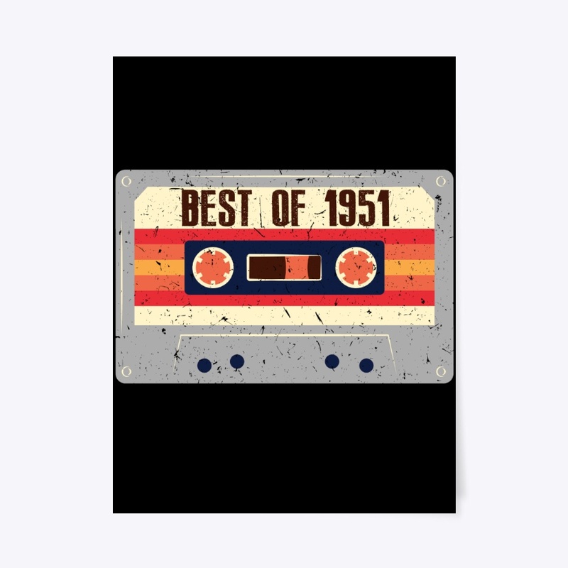 Vintage Best Of  1951 Birthday Gift