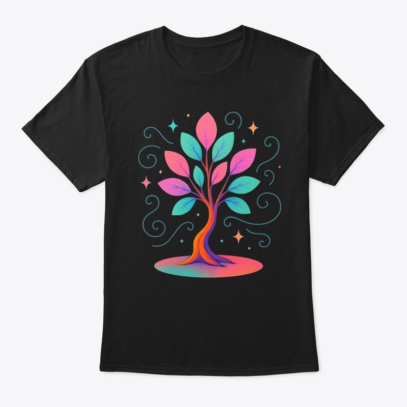 Mystical Colorful Tree of Life–Vibrant