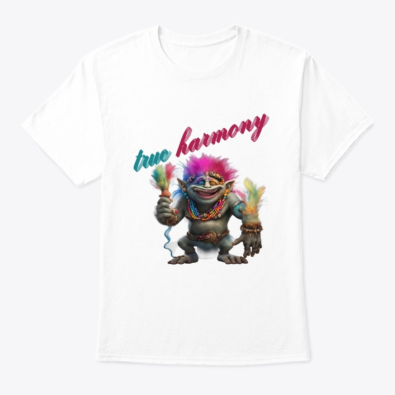 troll true harmony with many colorfull