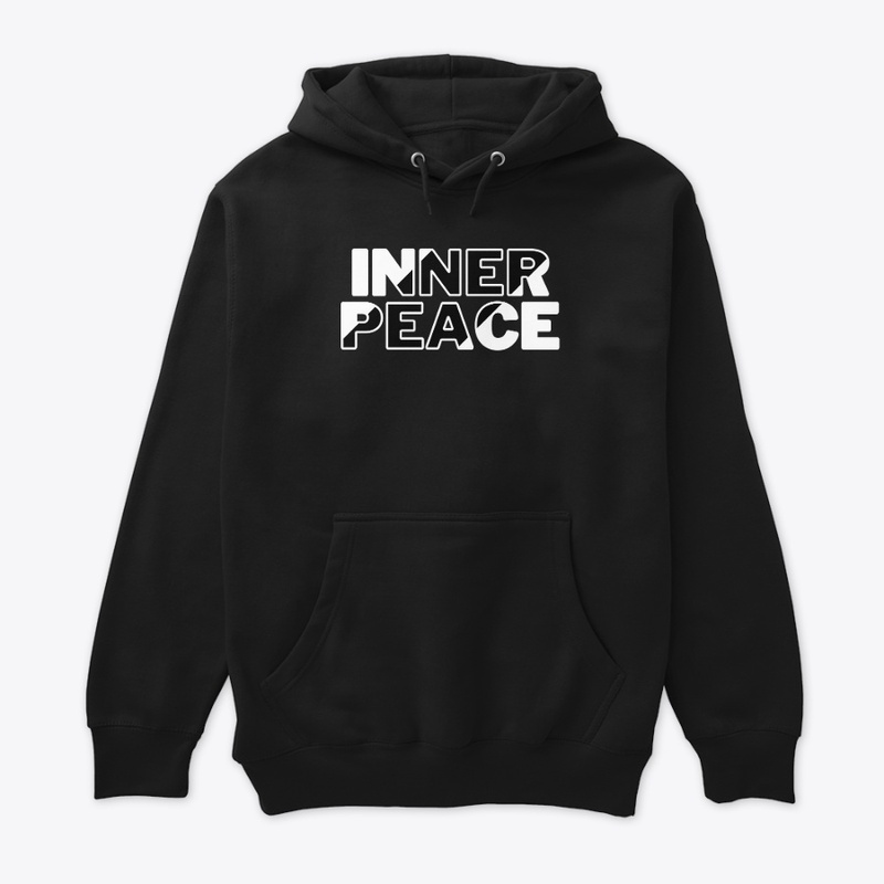 INNER PEACE typography-Black