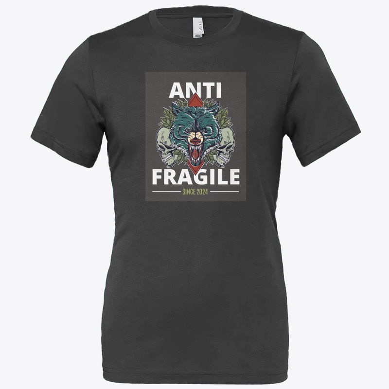 Anti fragile t-shirt design 