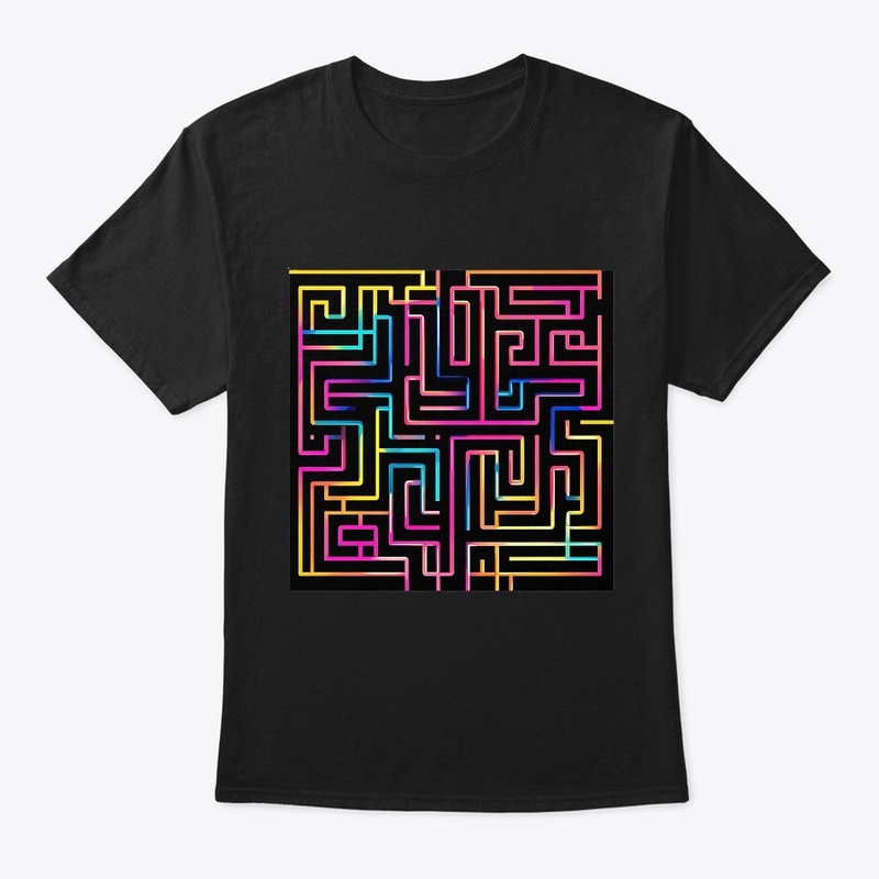 Neon Labyrinth: A Maze of Color